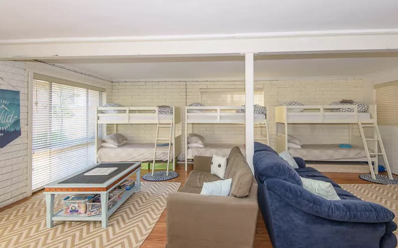 Rumps Room with Bunk Beds - Holiday Home Surf beach - Ocean Echoes